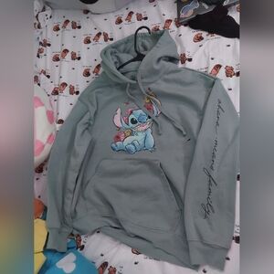 Stitch Forest Green Hoodie
